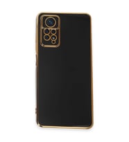 Xiaomi Redmi Note 12 Pro 4g Kılıf Volet Silikon - Siyah