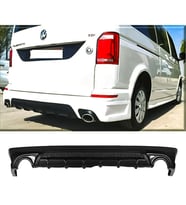 Vw Transporter T6 Izgaralı Arka Ek Plastik Siyah Difüzör Arka-bodykit-ek-karlık