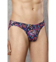 Yapraklı Modal Koton Erkek Slip Külot 1231