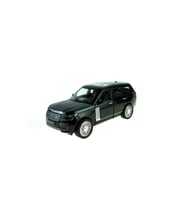 1:24 Ölçek Metal Model Super Suv Çek Bırak Işıklı Sesli Siyah