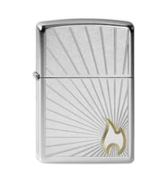Zippo Two Tone Dizayn Çakmak (Gri)