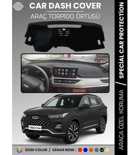 Chery Tiggo 7 Pro (2020+) Torpido Örtüsü Ön Göğüs Koruma Torpido Koruma Çatlamayı Engeller Tam Uyum
