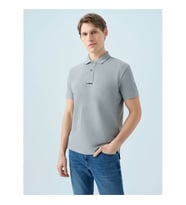 Loft Regular Fit Gri Erkek Polo Yaka T-shirt Lf2036745