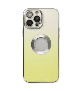 Northcity iPhone 13 Pro Max ile Uyumlu Best Silikon Kılıf - Sarı Tam Koruma ve Darbe Koruması