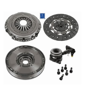 DEBRIYAJ SETI (BASKI BALATA-VOLAN-BILYA) 4 LU KIT OYNAR GOBEK VOLANLI  REPSET DMF FOCUS III 11=>14 1.6 TDCI VOLVO C30 1.