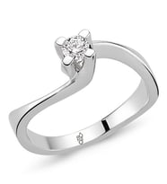 18 Ayar Altın 0.30 Ct Pırlanta Tektaş Yüzük RM30047 (Çok Renkli)