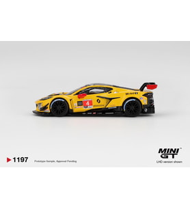 Mini GT BL 1197 Chevrolet Corvette Z06 GT3.R Corvette Racing by Pratt Miller Motorsports 2025 IMSA Daytona 24 Hrs 1/64 Model Araba