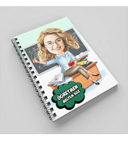Güzel Öğretmenimiz Karikatürlü Defter