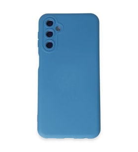Samsung Galaxy M14 5G Kılıf Nano içi Kadife Silikon - Mavi