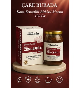 Kara Zencefilli Macun 420 gr