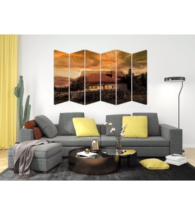 EV GÜN BATIMI MDF TABLO-2976 MODEL-B