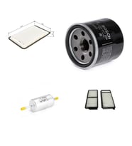 Bosch Filtre Bakım Seti Mazda 3 1.6 Benzin 105 Beygir 2004-2009 Hava + Yağ F + Yakıt F. + Polen Sardes