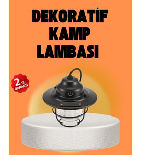 Çam Kozalağı Şekilli Kamp Gece Lambası
