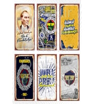 Fenerbahçe Temalı 6 Parça Tablo / Poster Seti