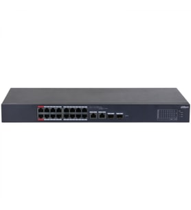 DAHUA CS4218-16ET-135 16 PORT 16XFE-2XGE-2XGE/SFP YÖNETİLEBİLİR 135W POE SWİTCH