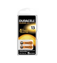 DURACELL 13 İŞİTME CİHAZI KULAK PİLİ 6 PARÇA  KUTU (5343)