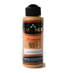 Cadence Premium Akrilik Boya 120 ml. 1780 Toprak Sarı 