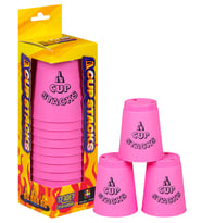Cup Stacks Hızlı Bardaklar Bardak Oyunu Pembe 12 Adet