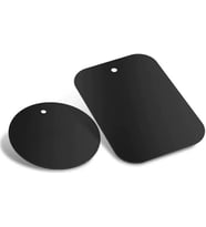0.4mm 2 Adet Set Ultra İnce Yapışkanlı Metal Mıknatıs, 3M Hafif Tüm Telefonlara Uyumlu Mıknatıs