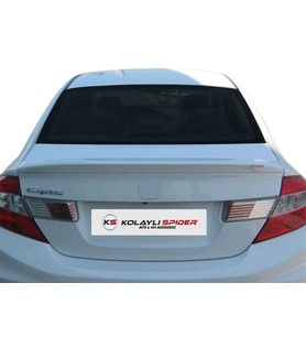 Honda Civic 9 Spoiler Bagaj Gt Abs 2012-2015
