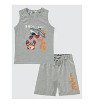 Civil Boys Erkek Çocuk Pijama Takımı 2-5 Yaş İndigo (Grimelanj)