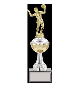 ODAK KUPA - Figürlü Kupalar - Voleybol Kadın Figürlü Kupalar FG-045 B - 33 cm