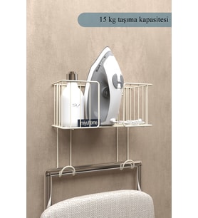 Pratik Ütü Düzenleyici ve Organizer, Çamaşır Odası ve Banyo Askısı