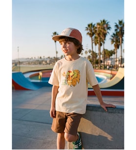 LCW Kids Kahverengi Regular Fit Beli Lastikli Erkek Çocuk Şort