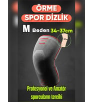 beden 1 li 3D Örme Sporcu Dizlik – Ağrı Azaltıcı, Diz Koruyucu Nefes Alabilir, Kompresyon Destekli, Kaymaz, voleybol,fitnes,basketbol,doğa sporları