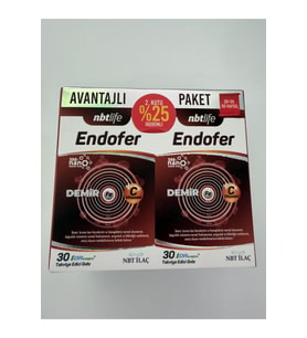 NBT Life Endofer 30 + 30 Kapsül - Avantajlı Paket