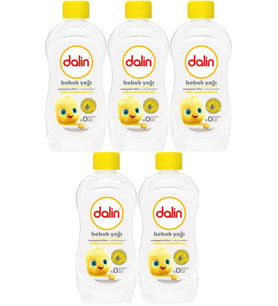 Dalin Bebek Yağı 300ML Klasik Etkin Nemlendirici (5 Li Set)
