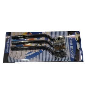 Motor Temizleme Fırçası 3'lü Set