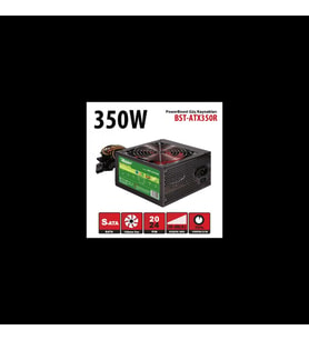 Powerboost Bst-atx350r 350w, Sata, 12cm Fan, Box Psu