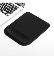 ErgoPlus Bilek Destekli Mouse Pad Ergonomik Mousepad Kaymaz Taban Bilek Koruyucu, Ofis Oyun Bilgisayar Mouse Altlığı Siyah