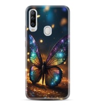 GM 20 Pro Kılıf HD Resim Baskılı Rengarenk Kelebek StKd -097