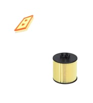 Bosch Filtre Bakım Seti Volkswagen Eos 1.6 FSI Benzinli 2006-2008 Hava + Yağ filtre