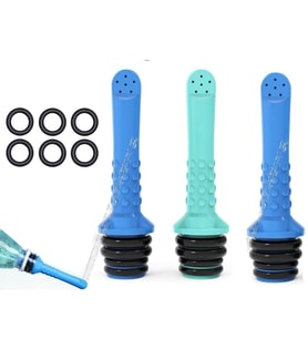 Sunup SN-37729 Pratik 21-25Mm Seyahat-Kamp Tipi 3'lü Tuvalet Temizlenme Taharet Nozzle