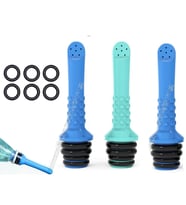 Sunup SN-37729 Pratik 21-25Mm Seyahat-Kamp Tipi 3'lü Tuvalet Temizlenme Taharet Nozzle