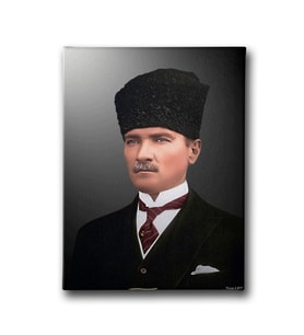 Atatürk Portresi Kanvas Tablo ATAD117