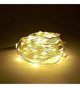 GÜN IŞIĞI PİLLİ IŞIK 10 METRE PİLLİ GÜN IŞIĞI LED IŞIK NOEL IŞIĞI YILBAŞI IŞIĞI YILBAŞI AĞACI IŞIĞI