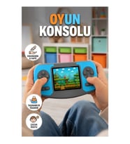 Taşınabilir Mini El Oyun Konsolu Çocuklar İçin Eğlenceli Oyun Cihazı