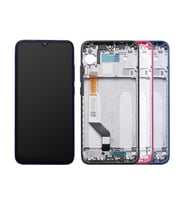Xiaomi Redmi Note 7 ile Uyumlu Lcd Ekran Dokunmatik Çıtalı (Kırmızı)