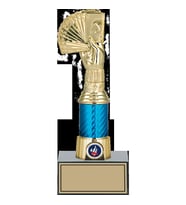 ODAK KUPA - Figürlü Kupalar - Briç Figürlü Kupalar FG-005 C - 25 cm