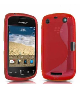 BlackBerry 9380 Curve ile Uyumlu S Desenli Silikon Kılıf Pembe Renk