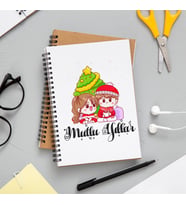Mutlu Yıllar & Merry Christmas Yılbaşı Tasarımlı Defter