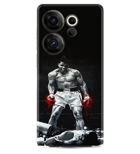Camon 20 Premier 5g Kılıf Desenli Silikon Muhammed Ali 1369