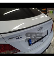  Hyundai Accent Blue Bagaj Üstü Slim Spoiler Parlak Siyah