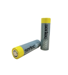 18650 3.7V 3000 Mah 10C Li-Ion Şarjlı Pil
