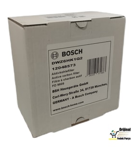 Bosch DWK64PJ70T/01 Davlumbaz Karbon Filtre DWZ6HK1Q2 2li 1Takım Bacasız Aspiratör Kömür Filtresi