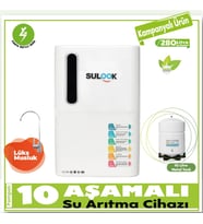 Sulook Pompalı Su Arıtma Cihazı 10 Aşamalı Green Technology,Mineral Destekli
